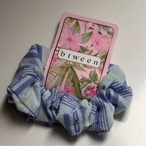 Between Girls Blue and Green Scrunchie